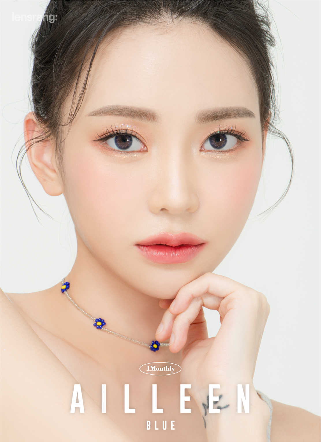 [렌즈랑] 한달용 에일린 블루 2p
